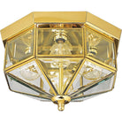 Progress Lighting - Beveled Glass Flush Mount - Lights Canada