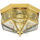 Progress Lighting - Beveled Glass Flush Mount - Lights Canada