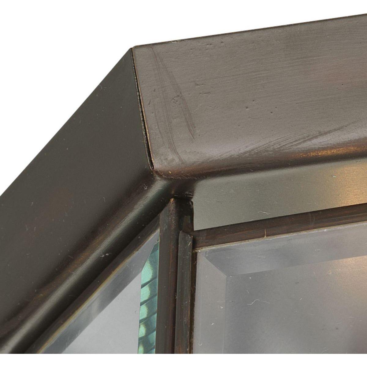 Progress Lighting - Beveled Glass Flush Mount - Lights Canada