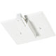 Progress Lighting - Track Light End Feed with Flush Canopy - Lights Canada