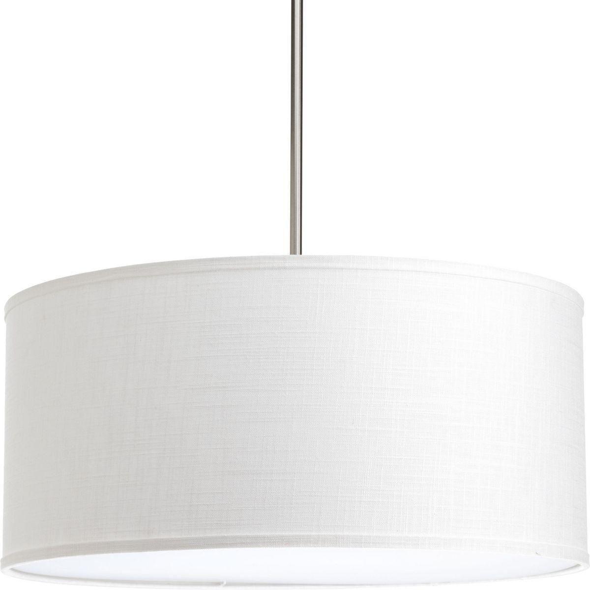 Progress Lighting - Markor 22" Drum Shade Modular Pendant System - Lights Canada