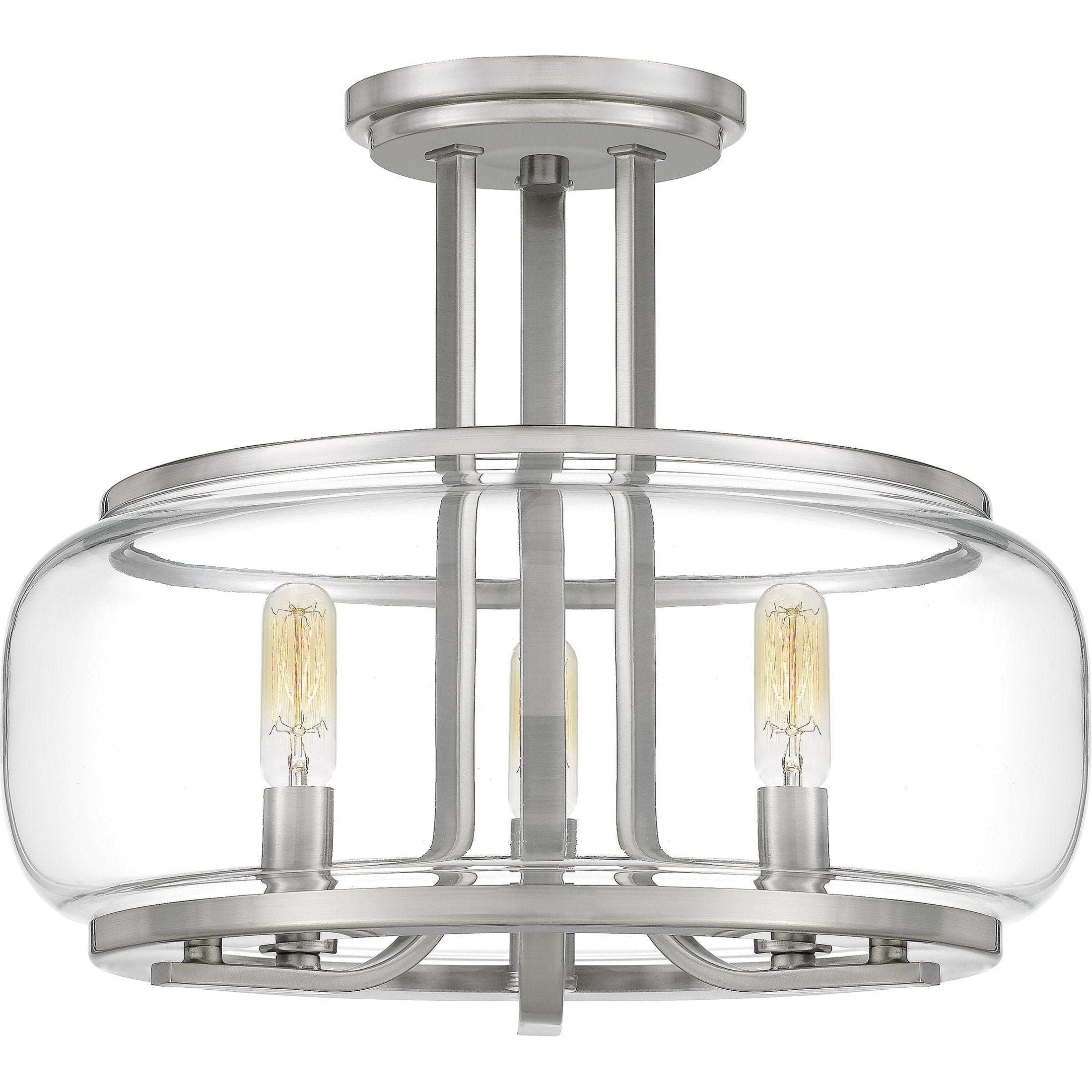 Quoizel - Pruitt Semi Flush Mount - Lights Canada