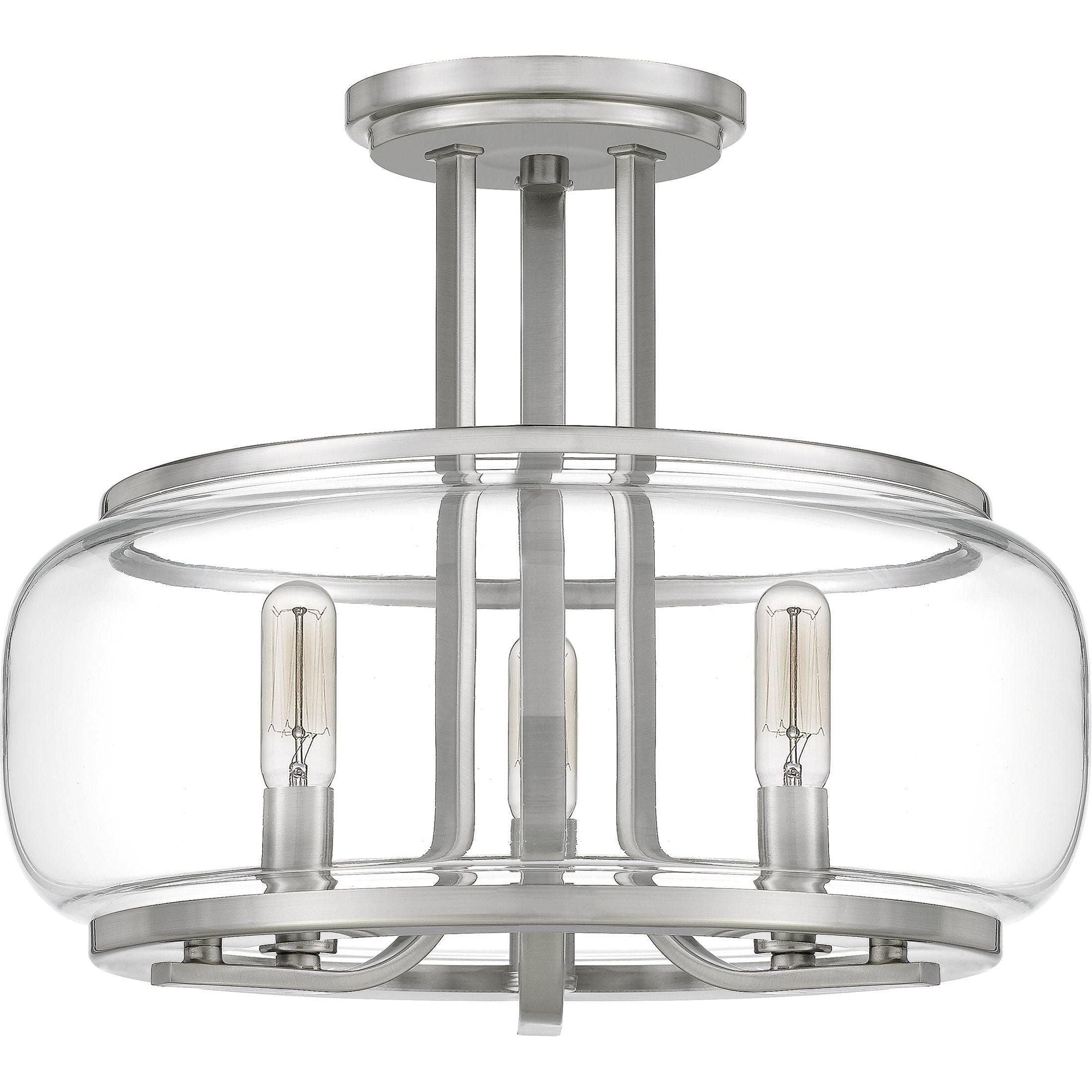 Quoizel - Pruitt Semi Flush Mount - Lights Canada