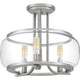 Quoizel - Pruitt Semi Flush Mount - Lights Canada
