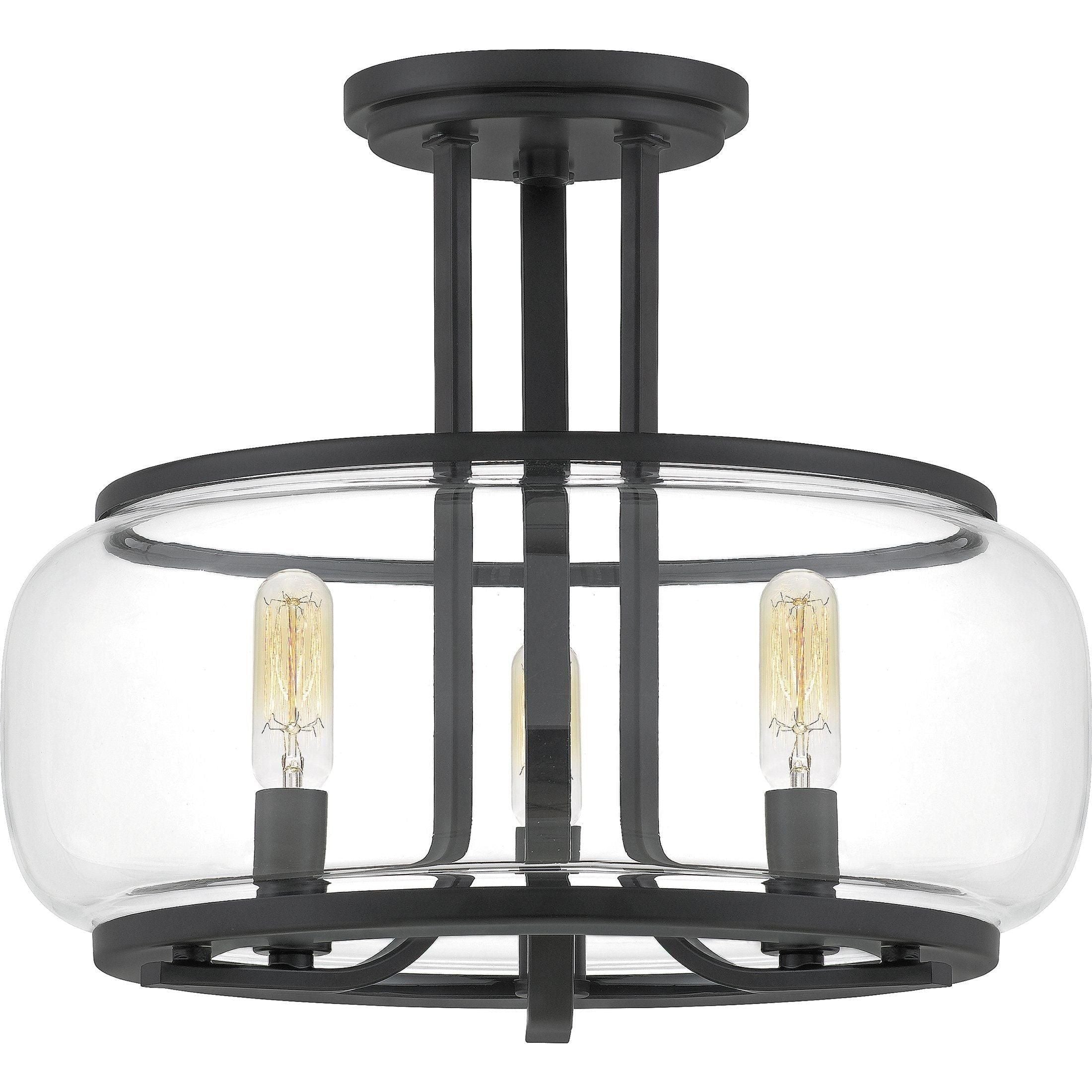 Quoizel - Pruitt Semi Flush Mount - Lights Canada