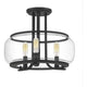 Quoizel - Pruitt Semi Flush Mount - Lights Canada