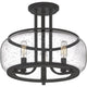 Quoizel - Pruitt Semi Flush Mount - Lights Canada