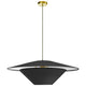 Dainolite - Poseidon 1 Light 24 Inch Pendant - Lights Canada