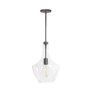 Dainolite - Petalite 1 Light 10.25 Inch Pendant - Lights Canada