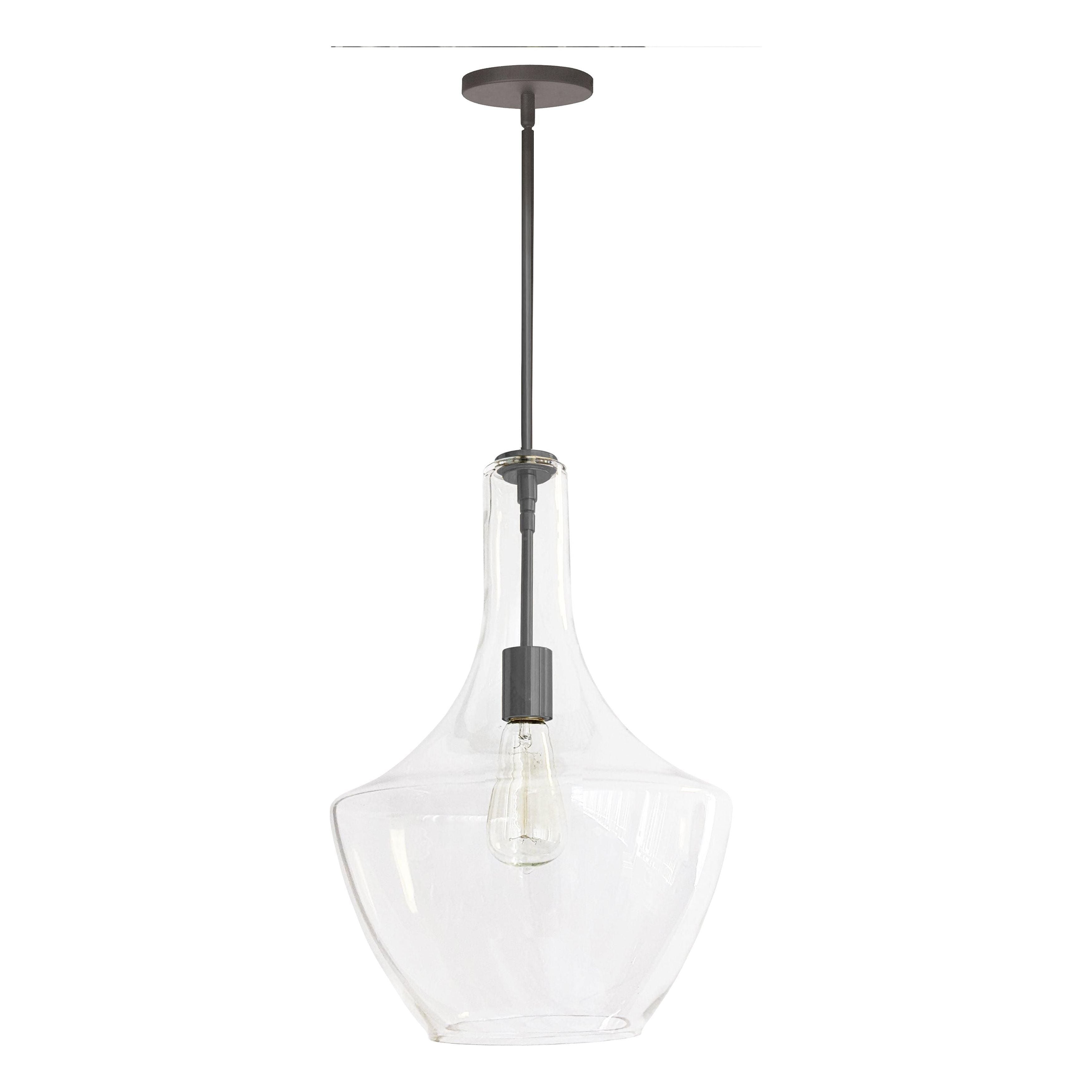 Dainolite - Petalite 1 Light 12.5 Inch Pendant - Lights Canada