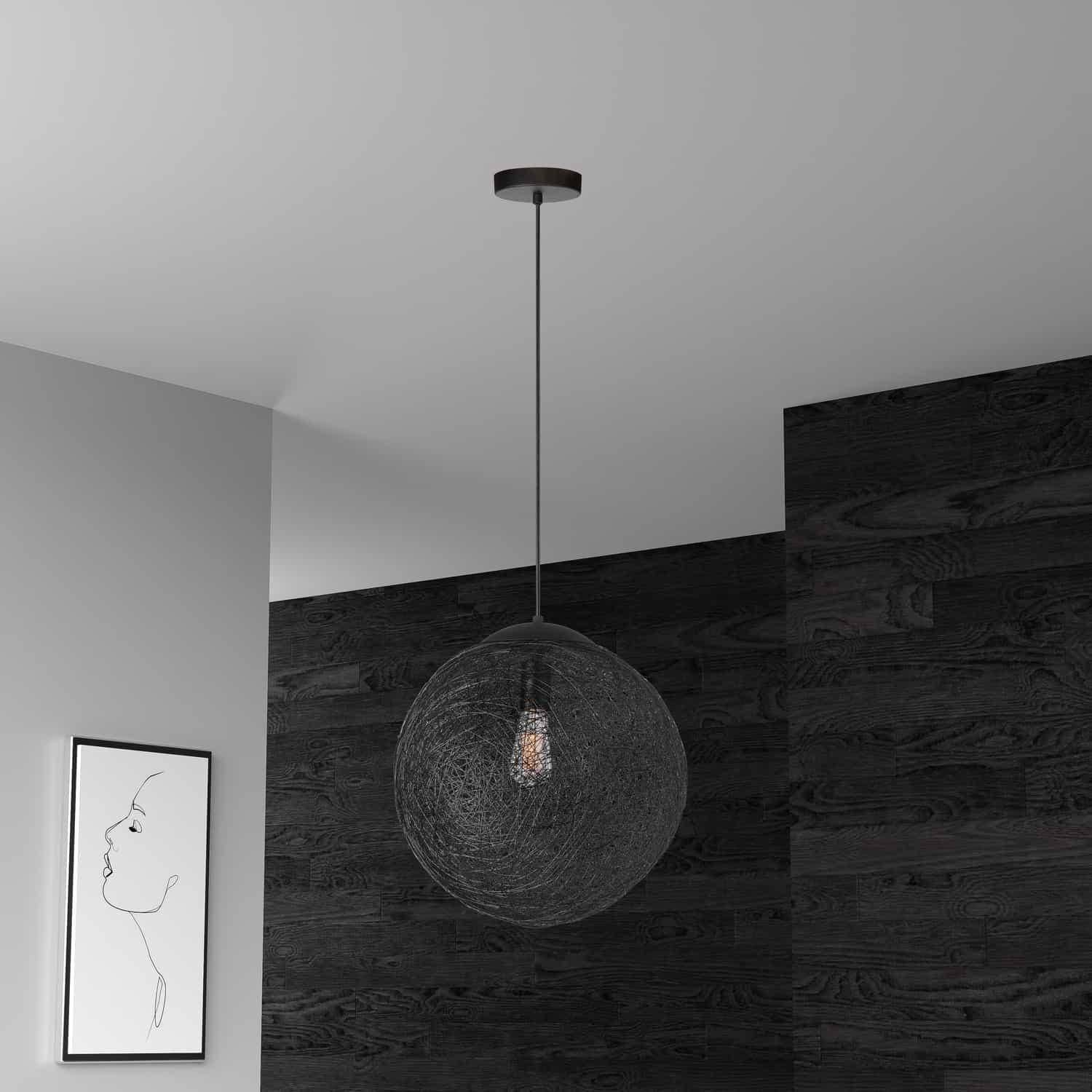 Dainolite - Payton 1 Light 15.75 Inch Pendant - Lights Canada
