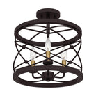 Quoizel - Potts Semi Flush Mount - Lights Canada