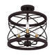 Quoizel - Potts Semi Flush Mount - Lights Canada