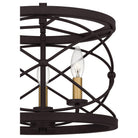 Quoizel - Potts Semi Flush Mount - Lights Canada