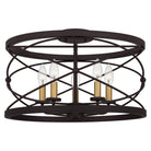 Quoizel - Potts Semi Flush Mount - Lights Canada