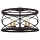 Quoizel - Potts Semi Flush Mount - Lights Canada