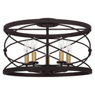 Quoizel - Potts Semi Flush Mount - Lights Canada