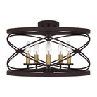 Quoizel - Potts Semi Flush Mount - Lights Canada