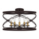 Quoizel - Potts Semi Flush Mount - Lights Canada