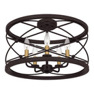 Quoizel - Potts Semi Flush Mount - Lights Canada
