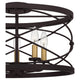 Quoizel - Potts Semi Flush Mount - Lights Canada