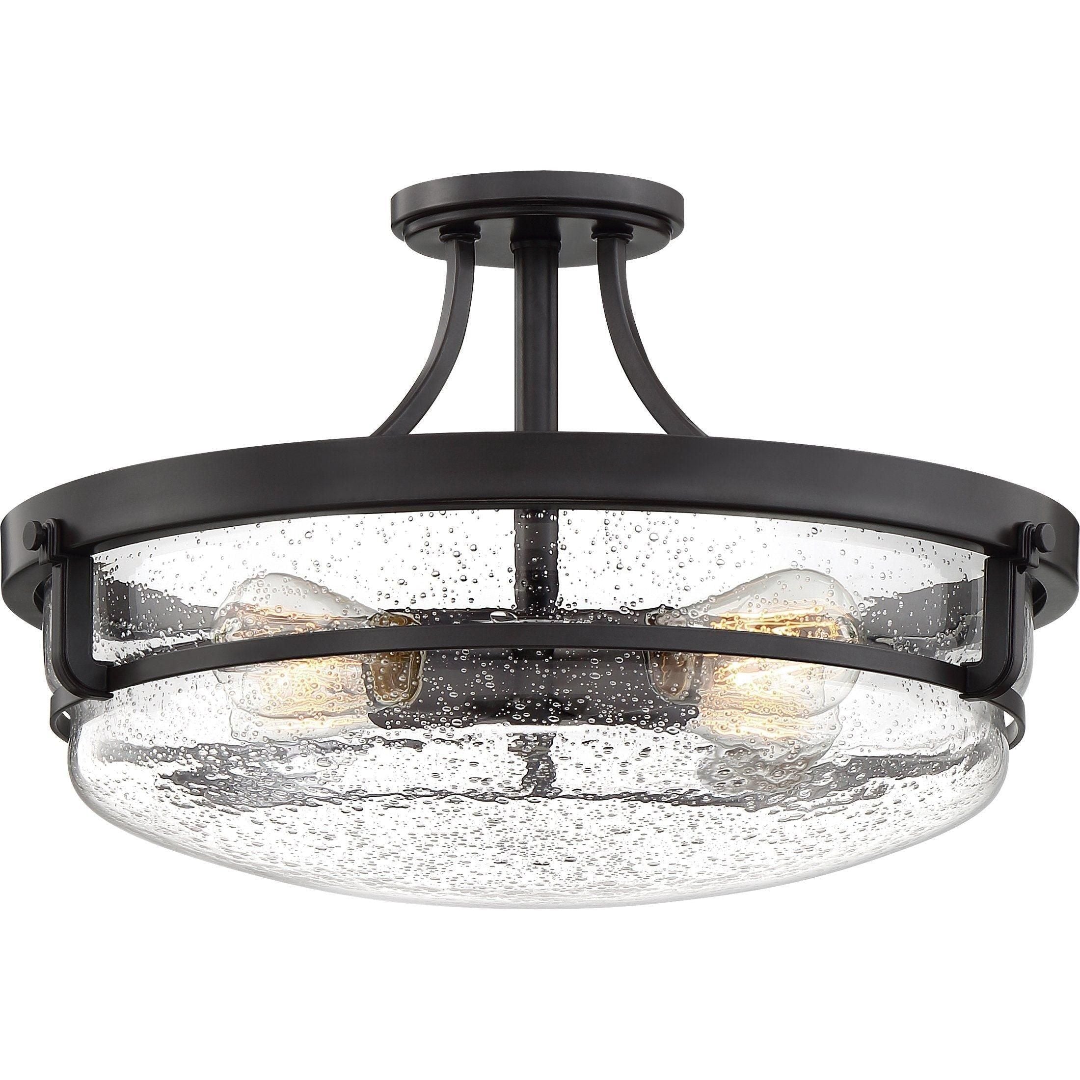 Quoizel - Outpost Semi Flush Mount - Lights Canada