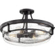 Quoizel - Outpost Semi Flush Mount - Lights Canada