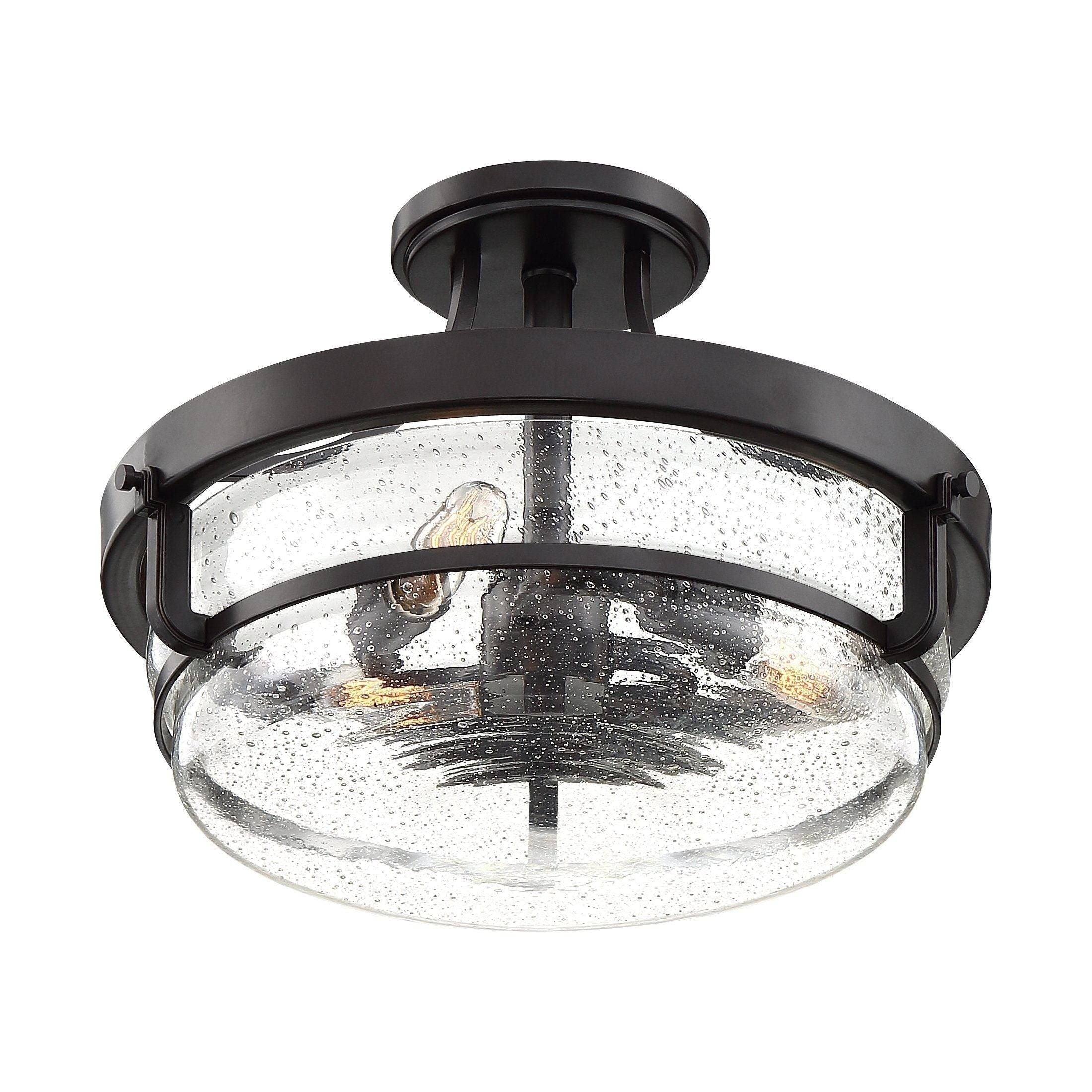 Quoizel - Outpost Semi Flush Mount - Lights Canada