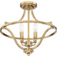 Quoizel - Harvel Semi Flush Mount - Lights Canada