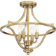 Quoizel - Harvel Semi Flush Mount - Lights Canada