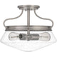 Quoizel - Tucker Semi Flush Mount - Lights Canada