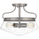 Quoizel - Tucker Semi Flush Mount - Lights Canada
