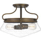 Quoizel - Tucker Semi Flush Mount - Lights Canada