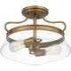 Quoizel - Tucker Semi Flush Mount - Lights Canada