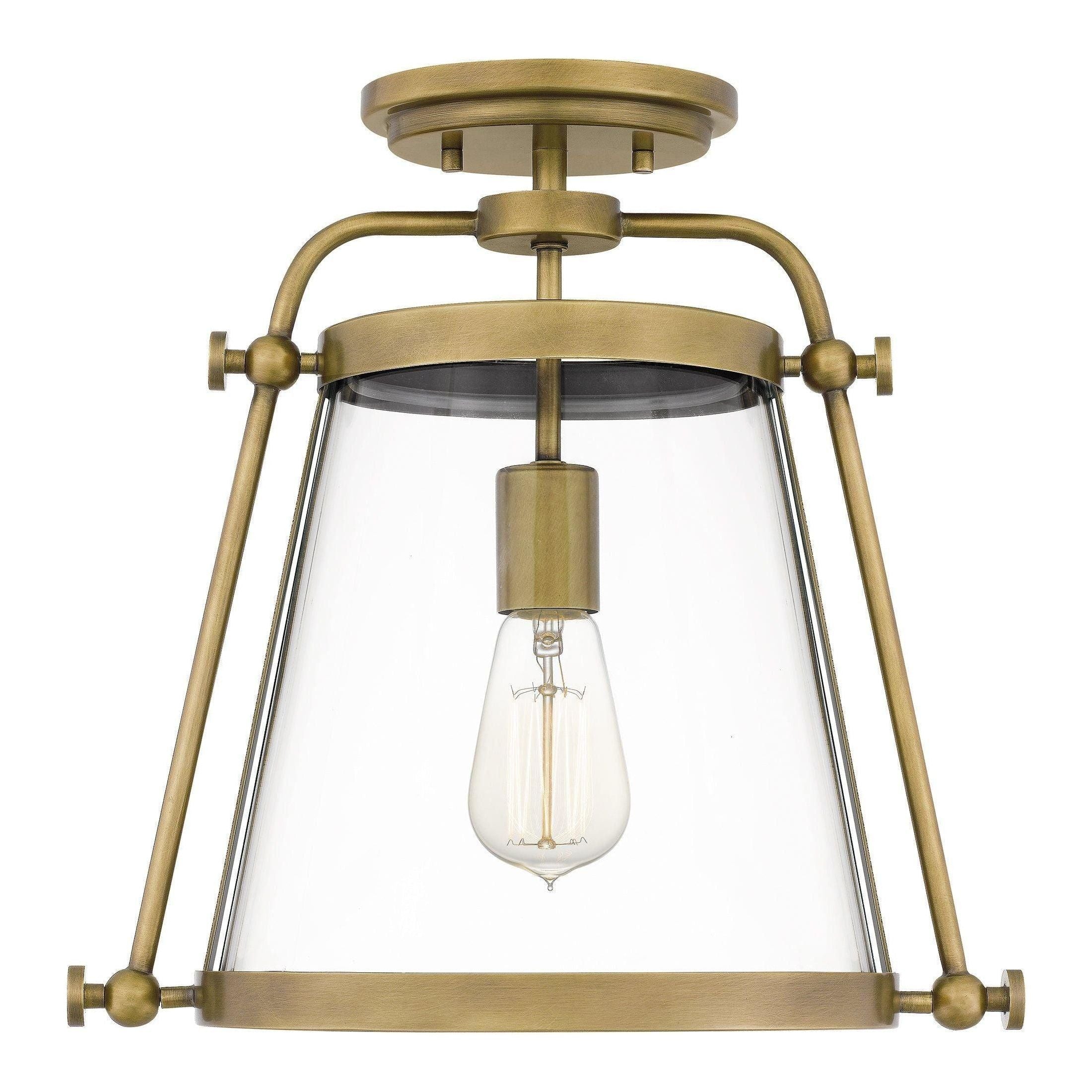 Quoizel - Cardiff Semi Flush Mount - Lights Canada