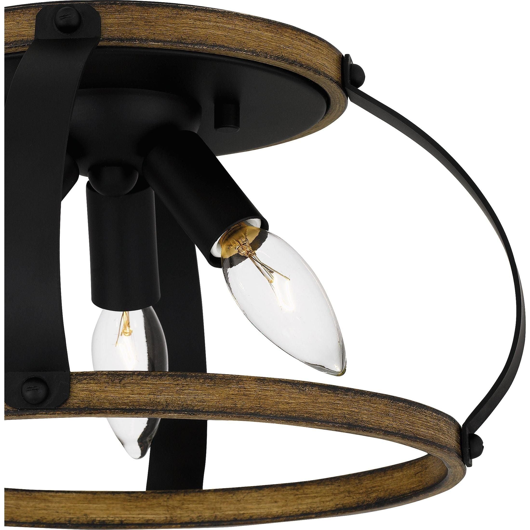 Quoizel - Overbank Flush Mount - Lights Canada