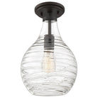 Quoizel - Genie Semi Flush Mount - Lights Canada