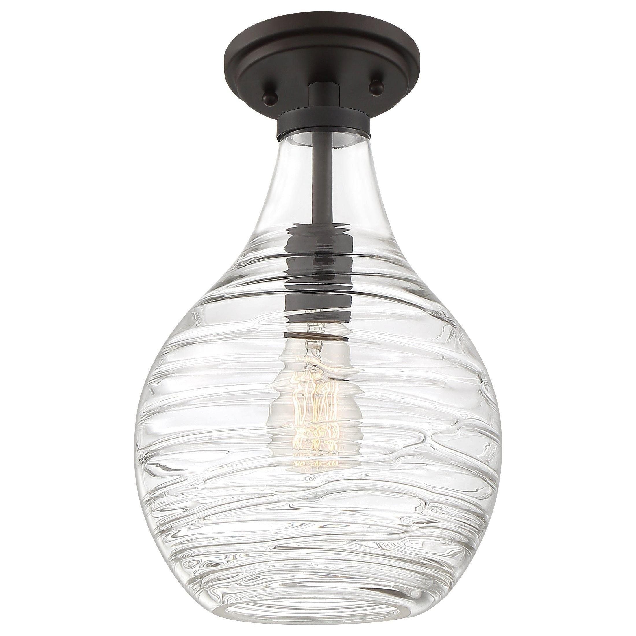 Quoizel - Genie Semi Flush Mount - Lights Canada