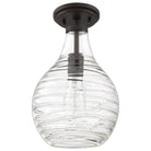 Quoizel - Genie Semi Flush Mount - Lights Canada