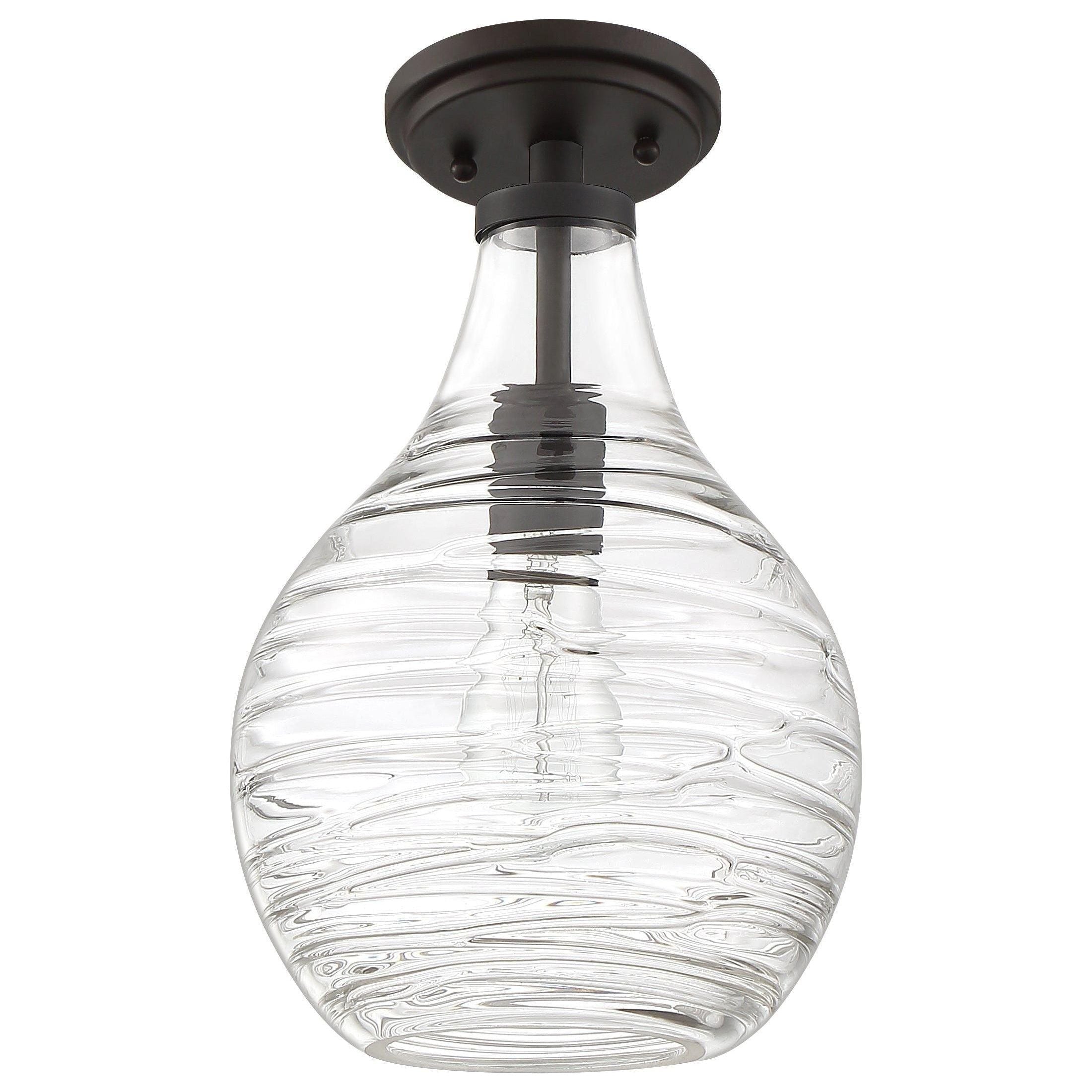 Quoizel - Genie Semi Flush Mount - Lights Canada