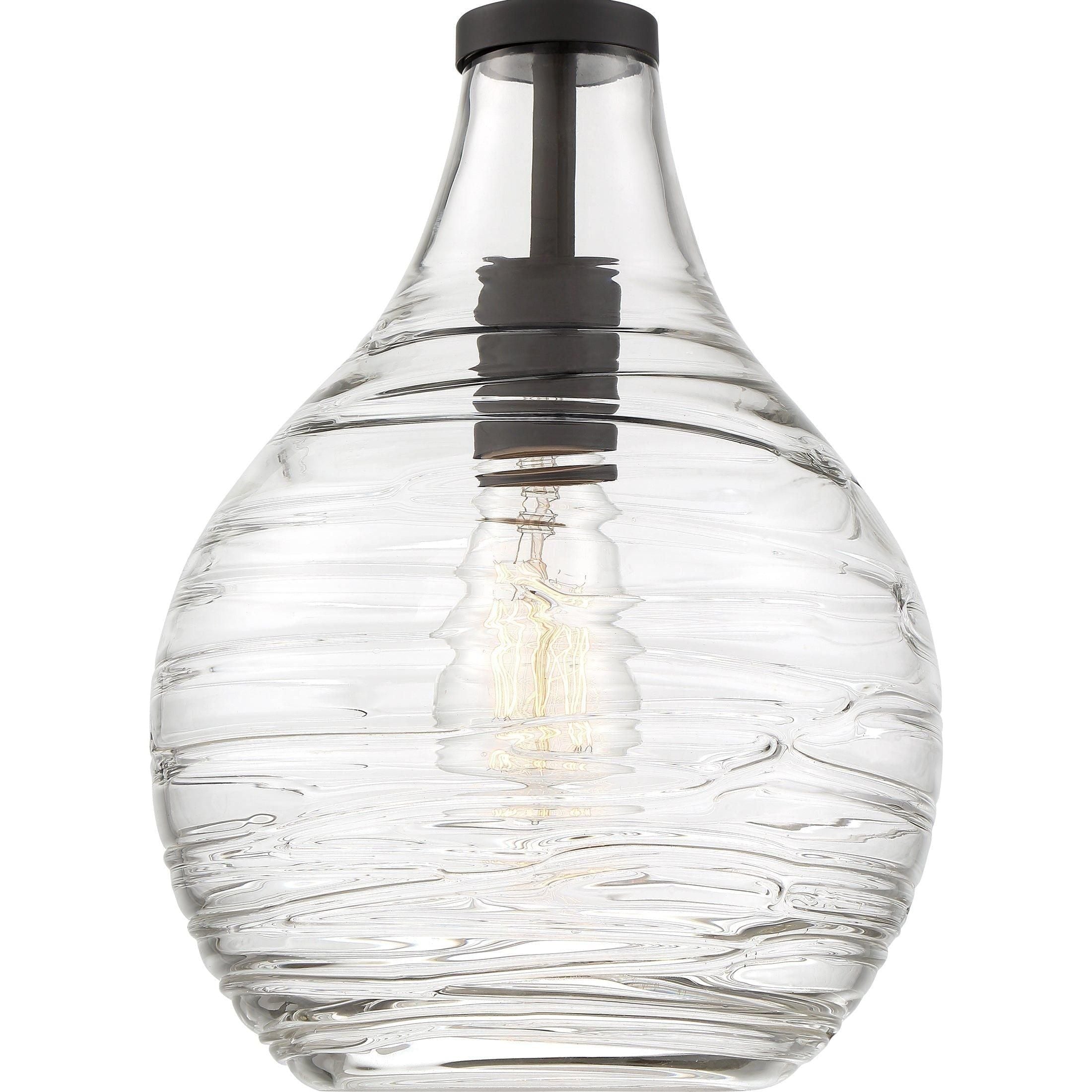 Quoizel - Genie Semi Flush Mount - Lights Canada