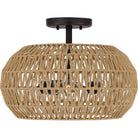 Quoizel - Casablanca Semi Flush Mount - Lights Canada