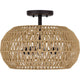 Quoizel - Casablanca Semi Flush Mount - Lights Canada