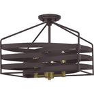 Quoizel - Escher Semi Flush Mount - Lights Canada