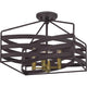 Quoizel - Escher Semi Flush Mount - Lights Canada