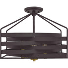 Quoizel - Escher Semi Flush Mount - Lights Canada