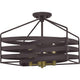 Quoizel - Escher Semi Flush Mount - Lights Canada