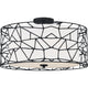 Quoizel - Newcastle Semi Flush Mount - Lights Canada
