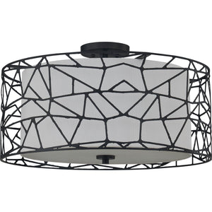 Quoizel - Newcastle Semi Flush Mount - Lights Canada