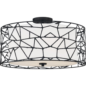 Quoizel - Newcastle Semi Flush Mount - Lights Canada